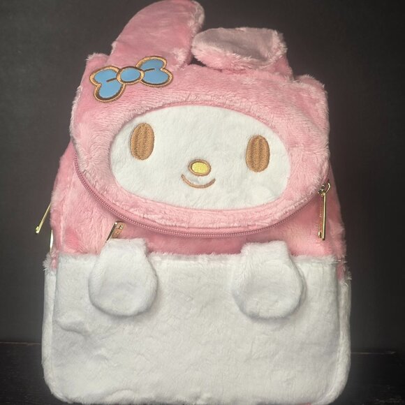 NWT Sanrio exclusive My Melody plush cosplay mini backpack - Picture 1 of 2